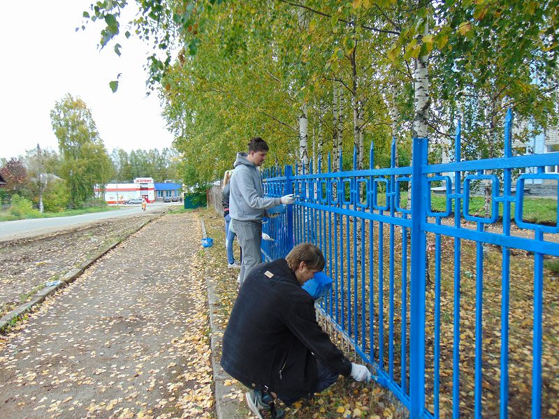 Студенты взяли кисти и краски