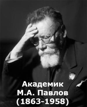 Академик М.А. Павлов (1863-1958)
