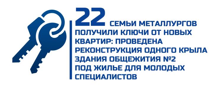 Итоги 2018 Жилье для 22 семей заводчан