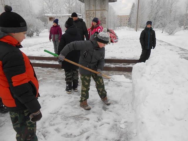 Курсанты следят за порядком