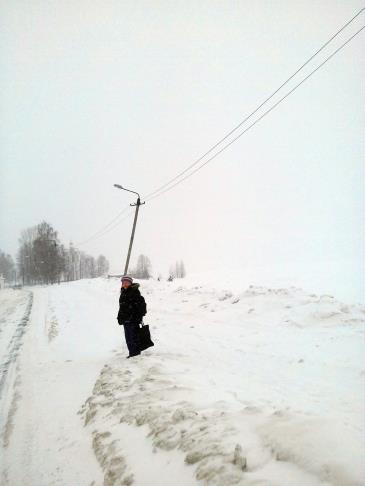 Покосившиеся столбы на улицах Трудовые резервы и Тукмачева 2