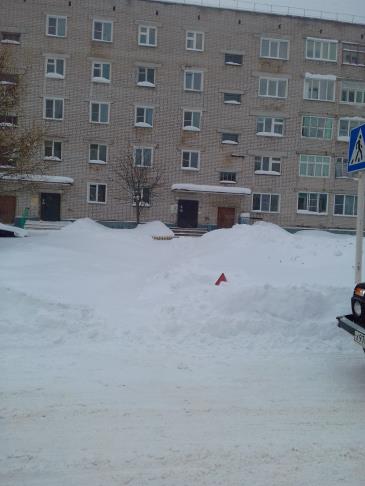 завалили пешеходный переход