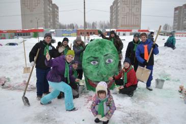 День рождения Снеговика в Восточном 6