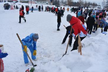 День рождения Снеговика в Восточном 13