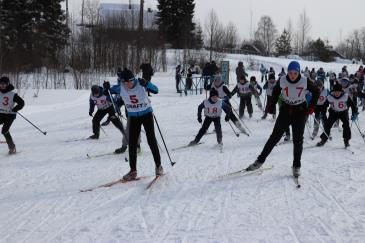 Лыжная гонка на приз газеты «Рабочая неделя Омутнинского района» 14