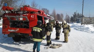 Пожарно-тактические учения проведены на базе детского сада «Колокольчик» в Омутнинске 5
