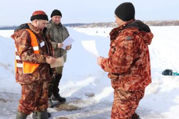 Районные соревнования по подледному лову на мормышку 8