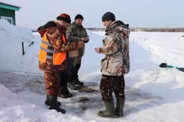 Районные соревнования по подледному лову на мормышку 10