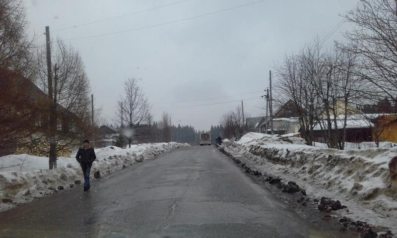 В больницу пойдем по тротуарам