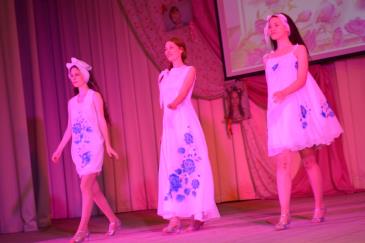 Отчетный концерт «Мамины дочки» образцового театра костюма «Силуэт» 12