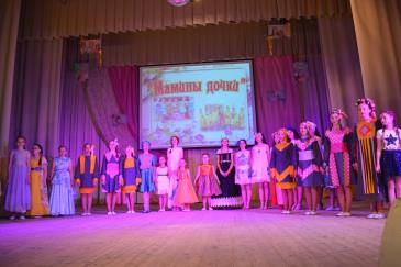 Отчетный концерт «Мамины дочки» образцового театра костюма «Силуэт» 13