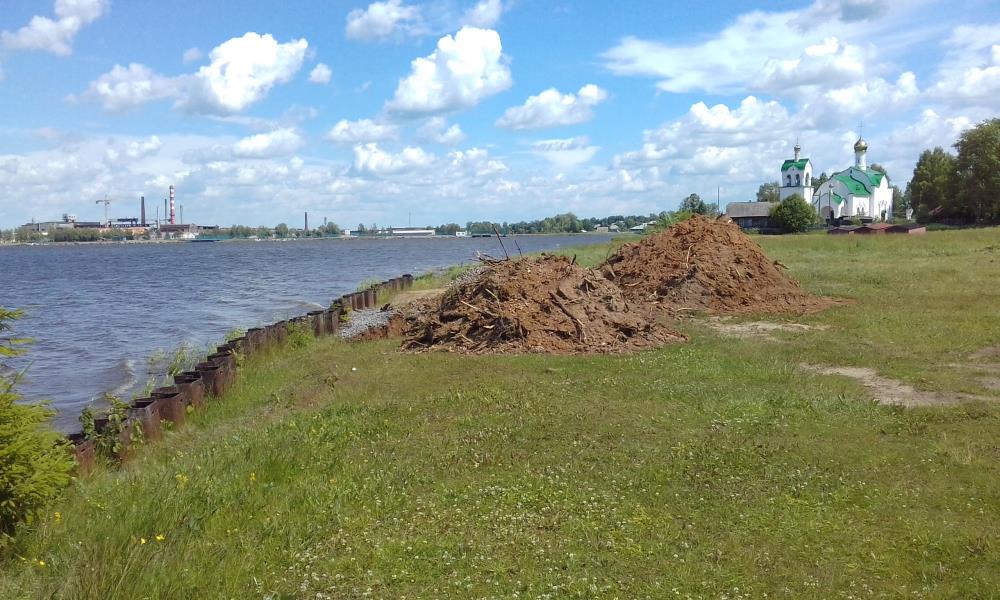 Городской пляж закрыт из-за работ