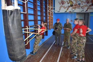 II межрайонный слет по военизированному многоборью среди военно-спортивных клубов и отрядов юнармии 8