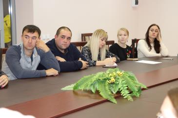 встреча исполнительного директора С.А. Волосков с профсоюзным и молодежным активом предприятия 2
