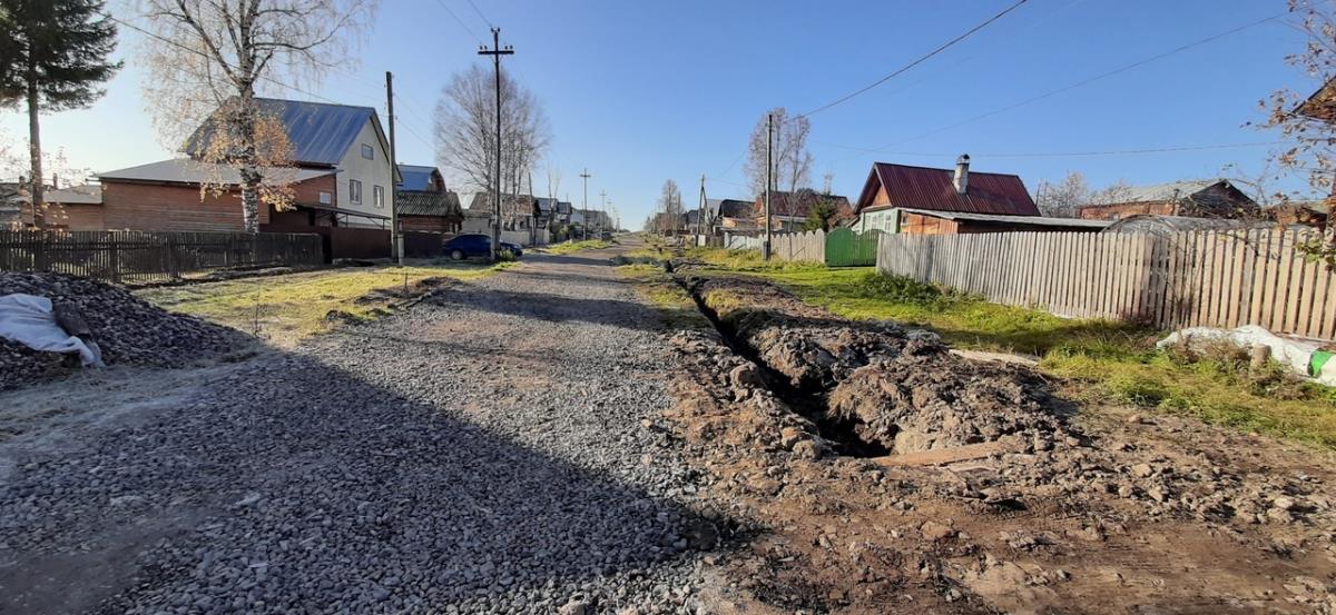 Дорогу помогли отремонтировать металлурги