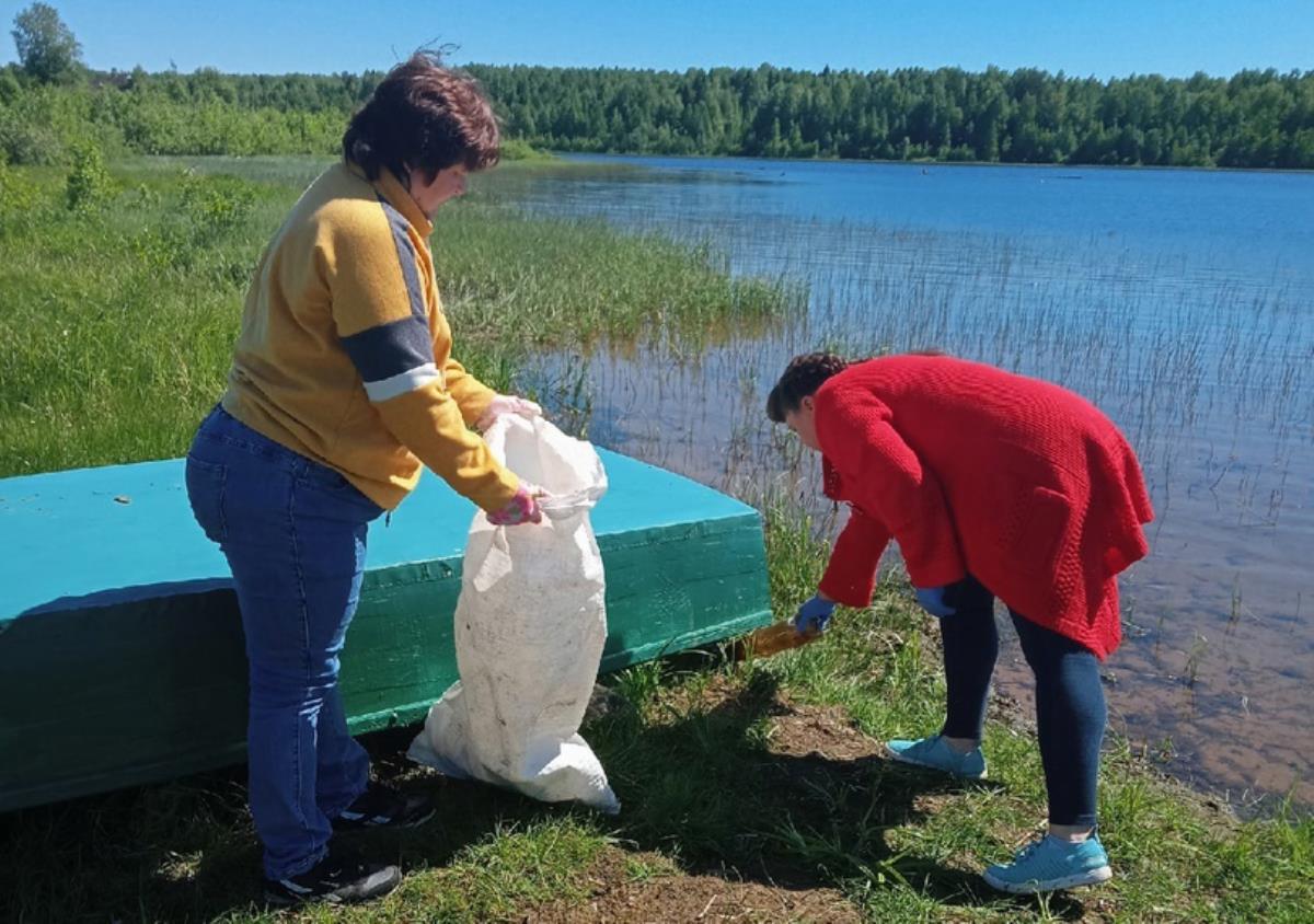 Экологическая акция  в Черной Холунице