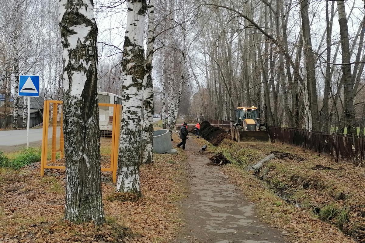 Прокладывают новые сети