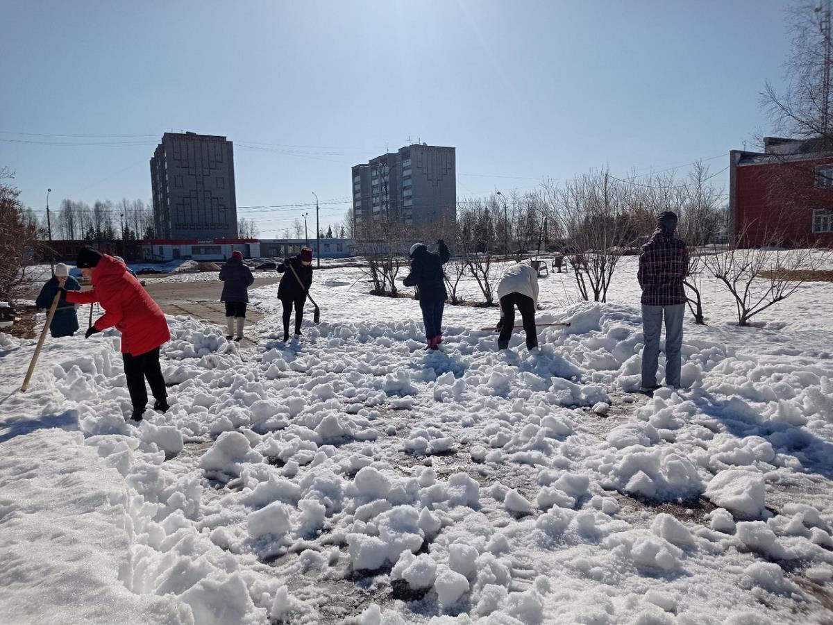 Волонтеры вышли на акцию