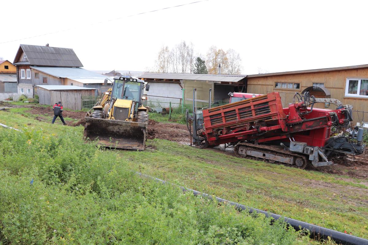 Газ ждут в райцентре и Залазне