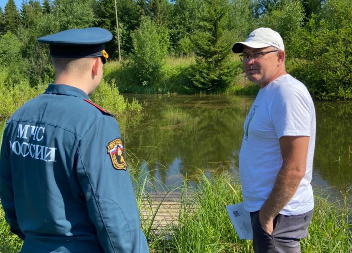 С целью профилактики пожаров