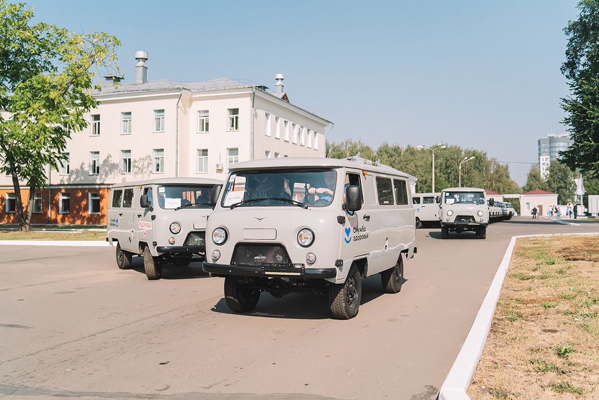 Продолжается обновление автомобильного парка медицинских организаций