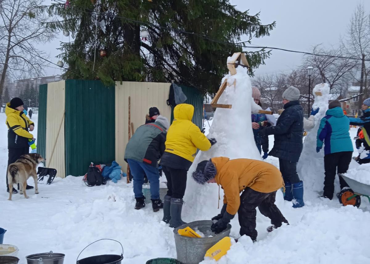 В парке появились сказочные персонажи