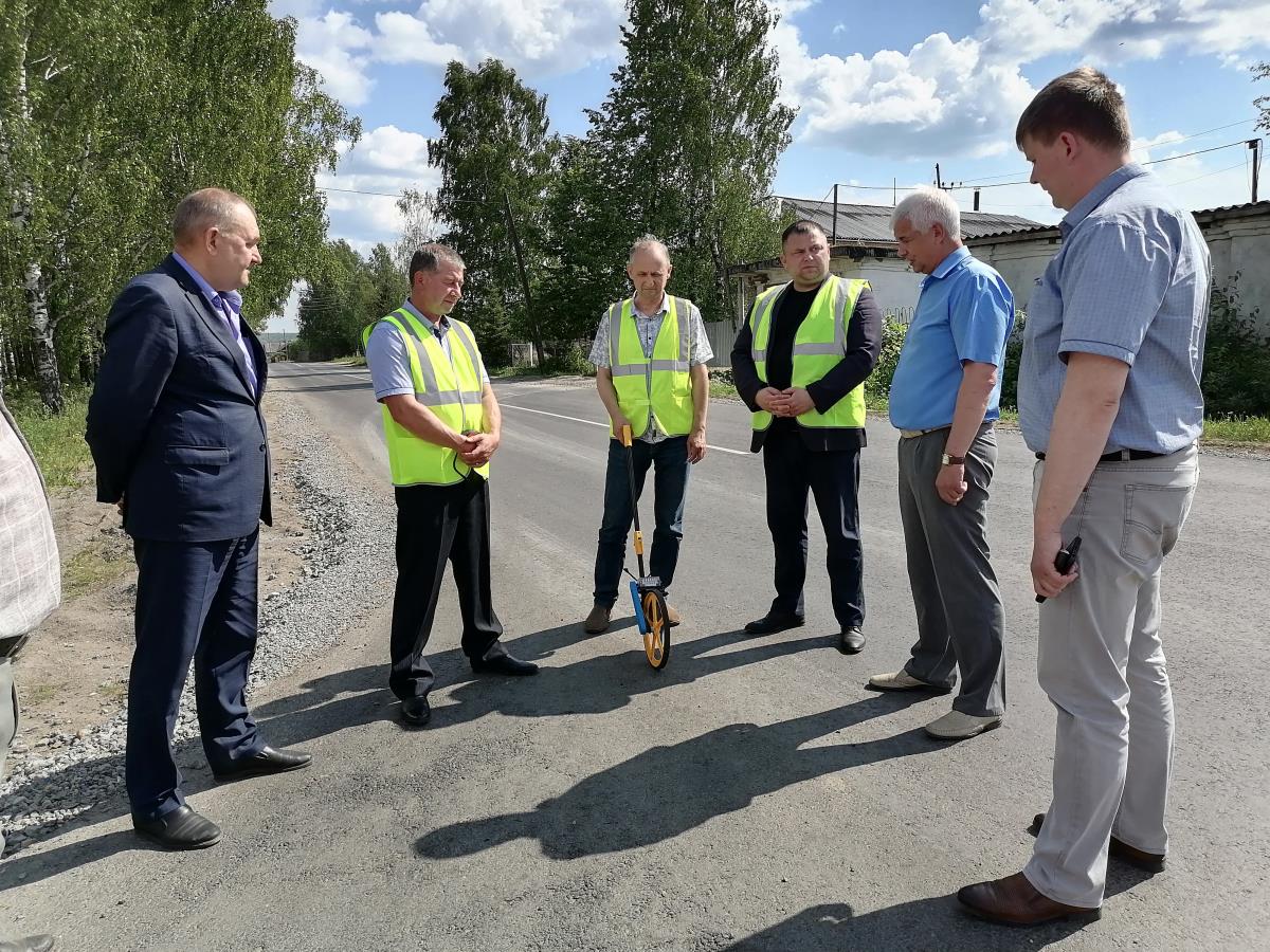 Комиссия приняла ремонт автомобильных дорог Омутнинска