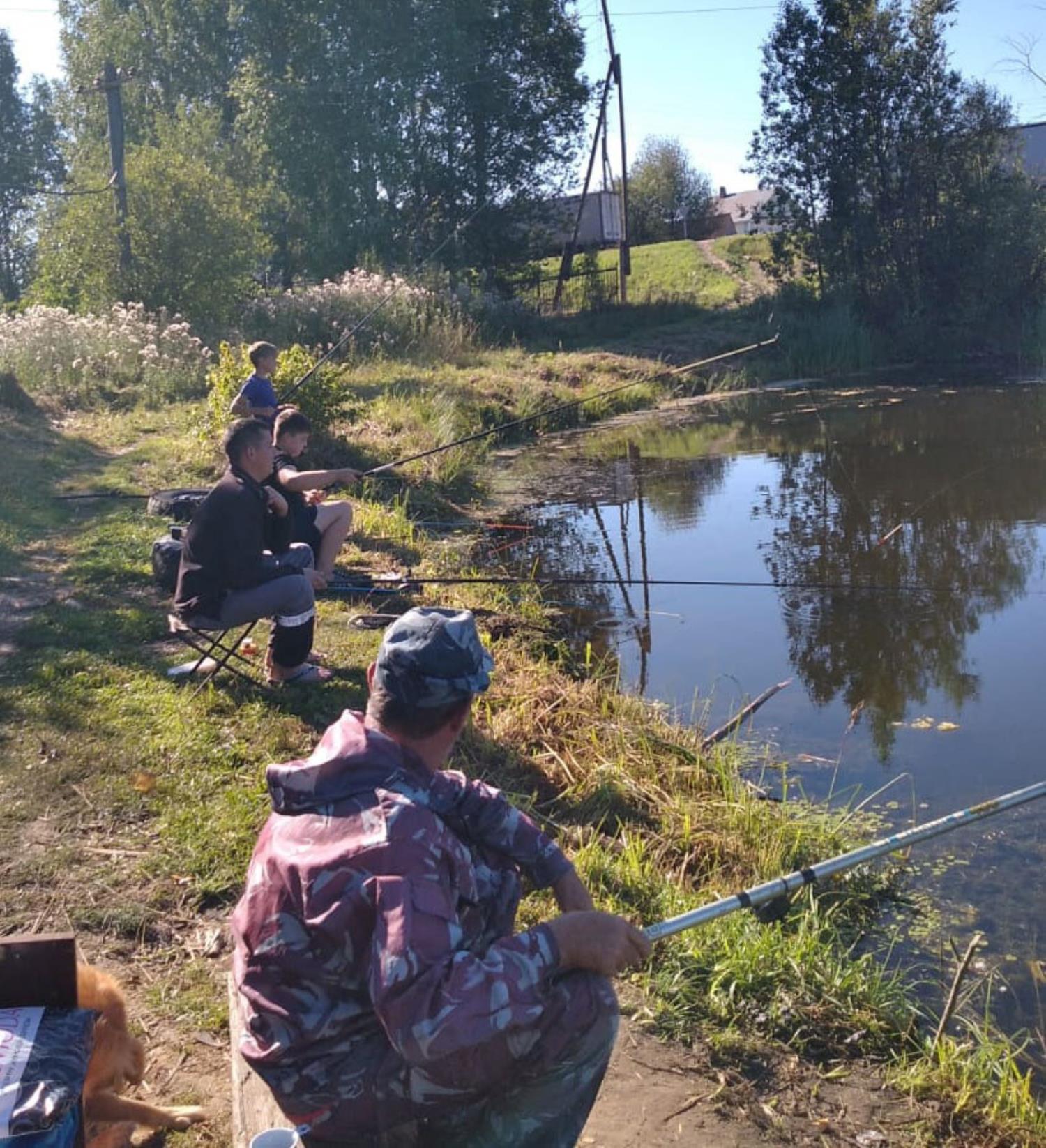 В ТОСе «п. Бамовский» прошел турнир по ловле рыбы 