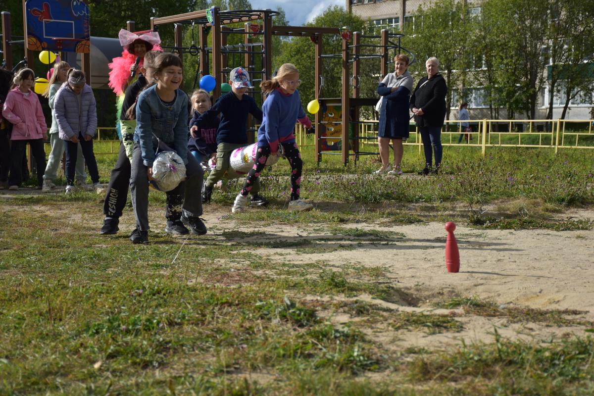 В Восточном состоялось открытие детской игровой площадки