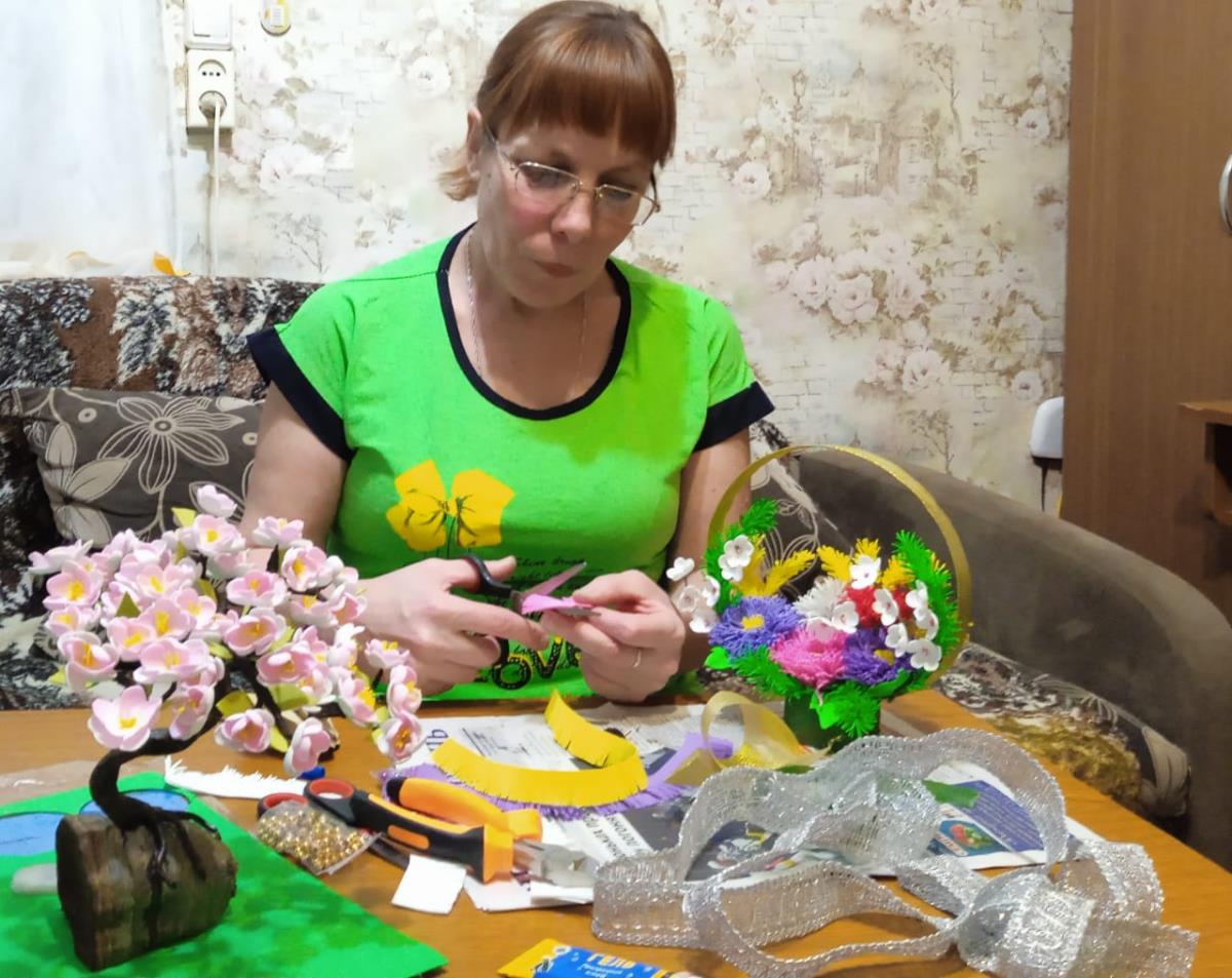 Песковчанка создает необычные цветы