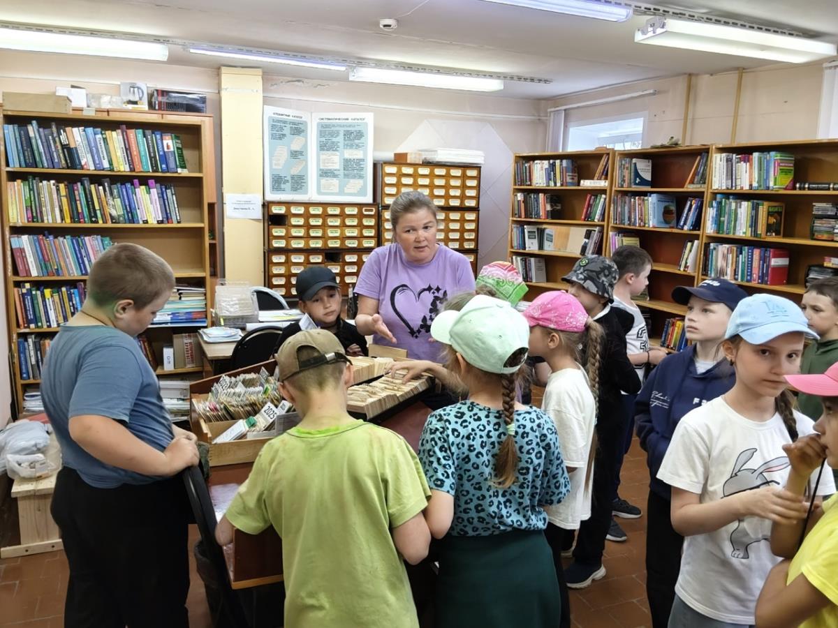 Центральная библиотека им. А.Л. Алейнова провела для школьников познавательное мероприятие