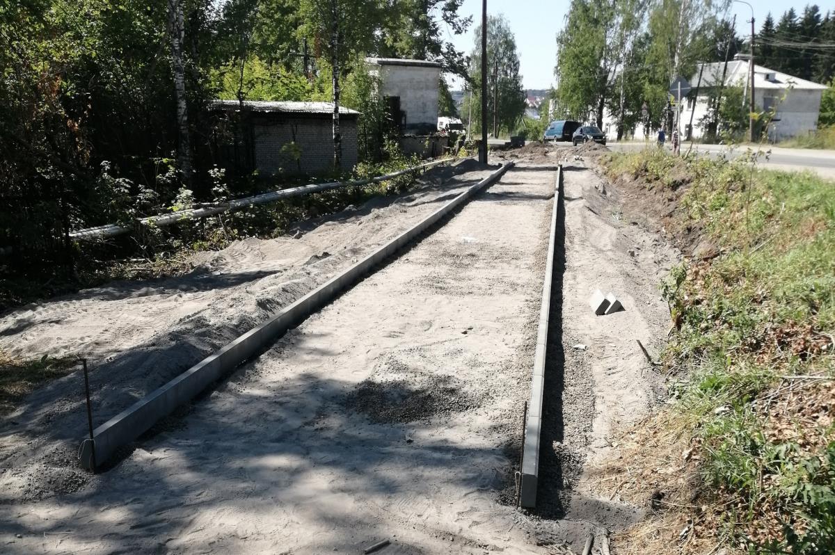 Благоустройство пешеходной зоны