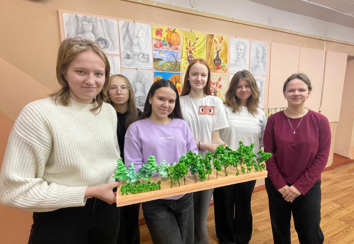 Лес в миниатюре