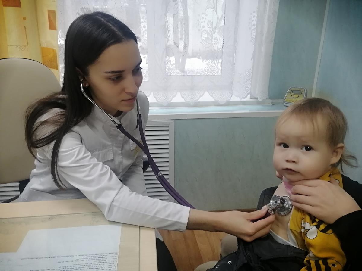 В Восточном работает молодой педиатр