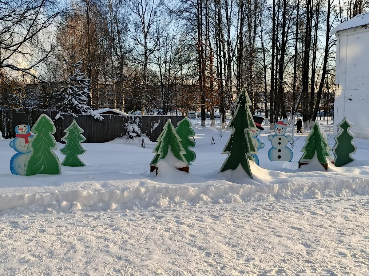 Зимняя сказка своими руками