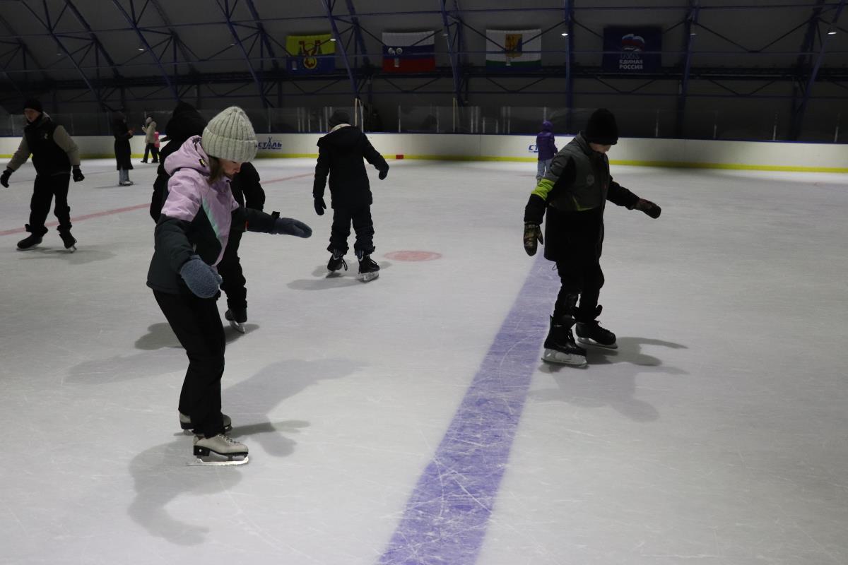 Ледовый мастер-класс от депутата